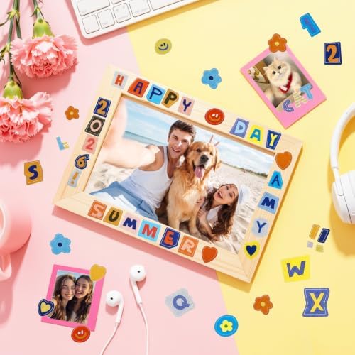 558pcs Scrapbook Letter Stickers, Vintage Junk Journal Sticker, Small Ransom Numbers Stickers for Scrapbooking Supplies Junk Journal Journaling Laptop Water Bottle DIY Crafts (4)