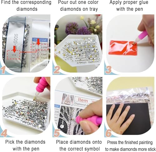 Special Shape Diamond Art Kits for Adults Diamond Painting Kit for Adults