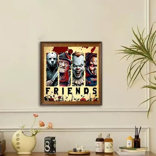Artykapby Halloween Paint by Numbers kit for Adults 16x20 inch
