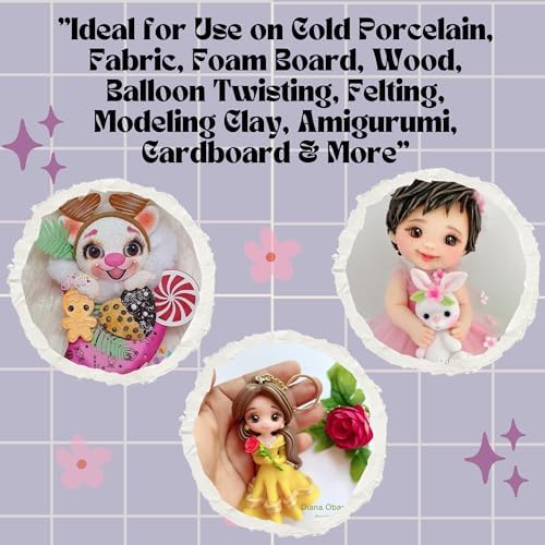 Googly Eyes Self Adhesive - Brown 3D Resin 24 Pcs 7mm Amigurumi Doll Eyes