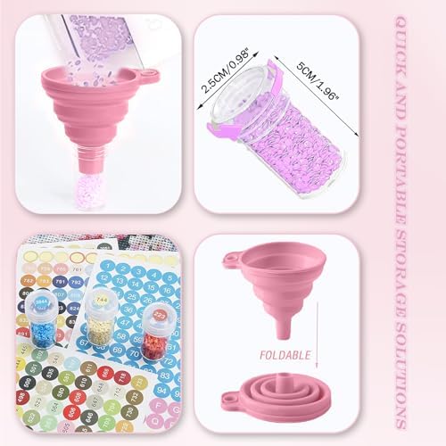 Qiveaory 165Pcs Diamond Painting Accessories Kit
