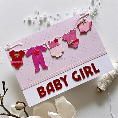 Patchwork Baby Clothes Metal Cutting Dies Sets for Card Making