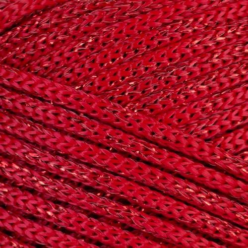 Makromecity Sparkle Polypropylene Macrame Cord 3mm x 131 Yards (394 feet) Premium Polyester Macrame Cord for Macrame Art & Crafts for Wall Hangings, Bags, Underplate, Rug