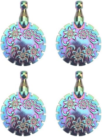 Olikraft 4-Pack Yarn Cutter Pendants (Rainbow)