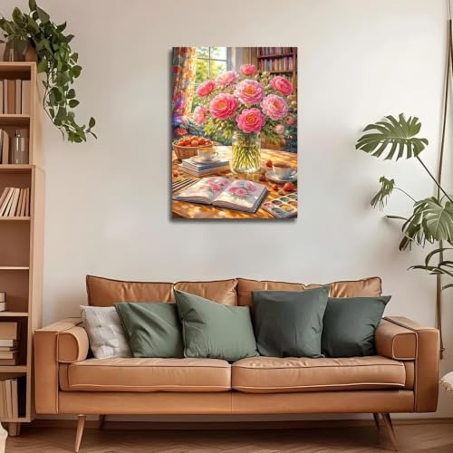 Flowers Diamond Art Kits for Adult Diamond Painting Kit for Beginner