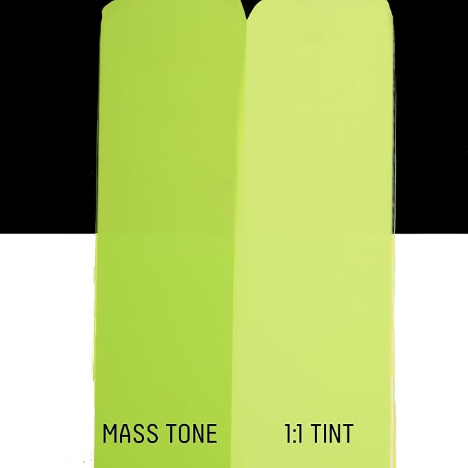 Liquitex BASICS Acrylic Paint, 4-oz Tube, Brilliant Yellow Green | Medium Viscosity, Satin Finish, Lightfast, Fine Art Pigments, Range of Opacities, Easy Blending