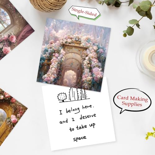 Scrapbook Paper, 24 Sheets 6"×6" 160gsm Single-Sided Patterned Cardstock