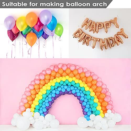 ALLFUN 1000 Pieces Glue Point Dots Double Sided Adhesive for Balloons Craft | Double Sided, Sticky, Removable, Clear