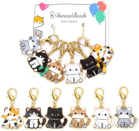 DoreenBeads Stitch Markers for Crocheting and Knitting