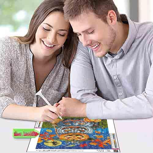 Halloween Diamond Art Kits for Adults,Diamond Painting Kits for Beginner 5D