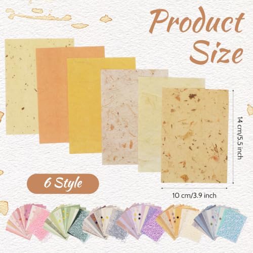 Textured Scrapbook Paper & Mesh Fabric Assorted Set Multi Size 6 Colors Kit