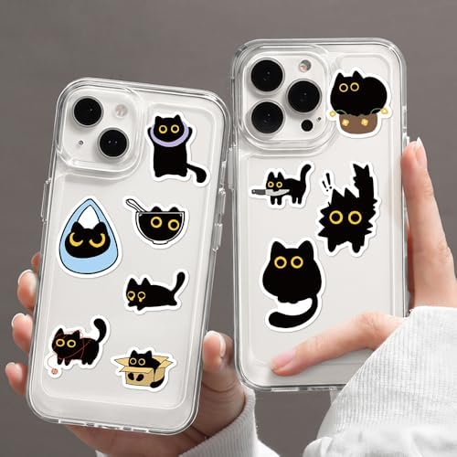 500Pcs Cat Stickers Waterproof Vinyl Decals for Water Bottles