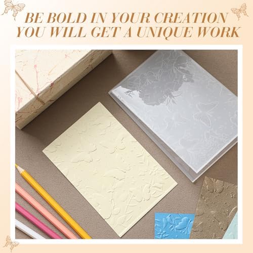 1 Pcs Geiseralie Embossing Folders for Card Making,Butterfly Style