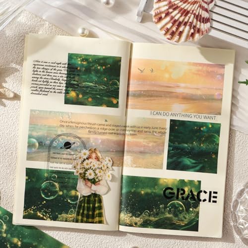 Washi Tape Stickers for Scrapbooking, Scrapbook Stickers for Journaling