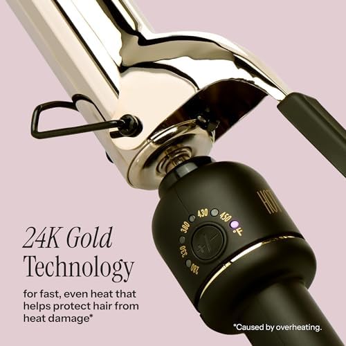Hot Tools 1.5" Extended Barrel Curling Iron for Loose Curls