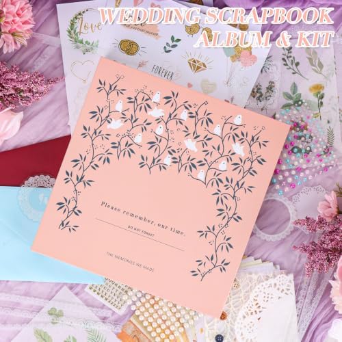 DIY Wedding Scrapbook Photo Album Kit,Letters to the Bride Scrapbook