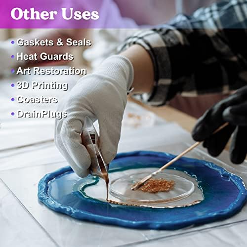 LET'S RESIN Silicone Putty, 1LB/40A Mold Making Kit
