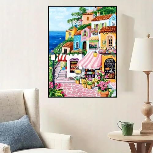 Lophomie Diamond Art Kits for Adults, 5D Landscape Diamond Painting Kits