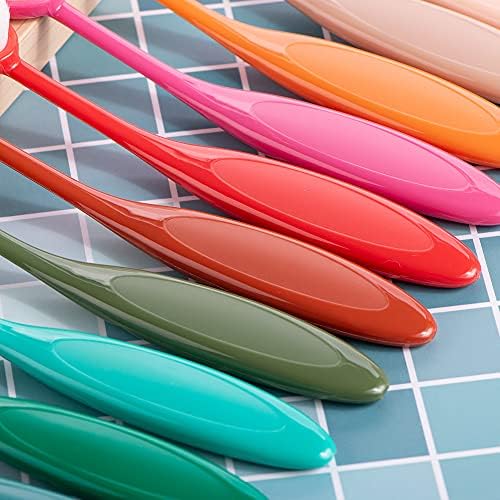 Yoseng 24 pcs Ink Blending Brushes for Card Making,0.85 Inches Brush Heads