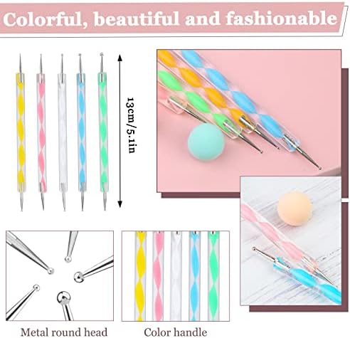 LOKUNN 14 Pcs Dotting Tools Embossing Tool Dotting Tools Set Rock Painting