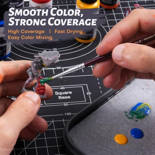 golden maple 18 Colors Model Paint Set, 20ml Acrylic Miniature Paints