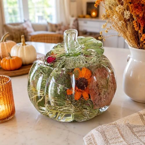 5“ Large Pumpkin Jar Resin Mold, Jar Mold Halloween Epoxy Resin Molds, Pumpkin Silicone Molds, Autumn, Halloween Decor, Jewelry Trinket Container, Christmas Decor