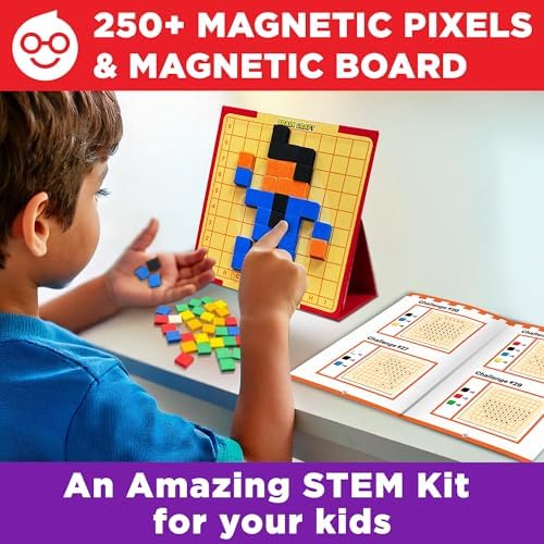 Doctor Jupiter My First STEM Pixel Art Kit for Kids Ages 5+