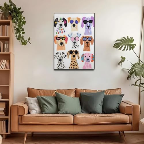 YOLENIX Portrait of a Puppy Diamond Art Kits for Adult Diamond Painting Kit