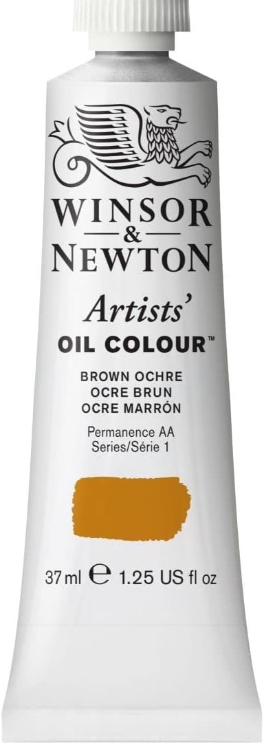 Winsor & Newton Artists' Oil Paint, 37ml Tube, Brown Ochre
