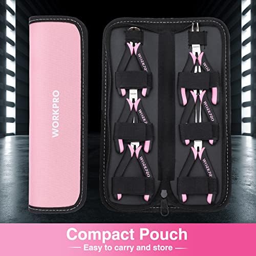 WORKPRO 6-Piece Mini Pliers Set