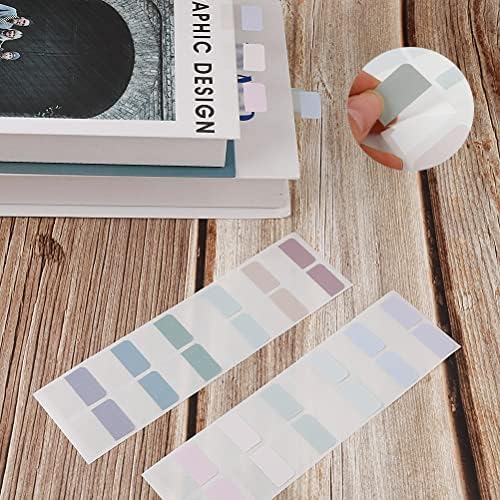 240 Pcs Sticky Index Tabs, Colored Book Sticky Tabs for Notebooks, 1 Inch