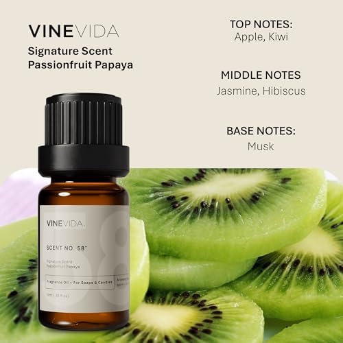 VINEVIDA [0.33oz] Scent No.58 Fragrance Oil for Candle Making and Soap Making - Premium Candle Scents for Soy Candles