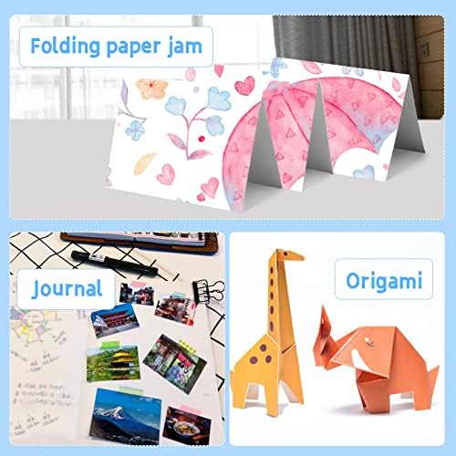 9 Pcs Bone Folder Tool Scoring Tool Folding Bone Plastic Paper Folding Tool Book Binding Kit Leather Burnishing Card Making for Folding Scoring Creasing Origami Scrapbooking (Pack of 3)