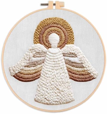 Nativity Cross Stitch Kit, Hand Embroidery Kit for Adults Christmas Decor