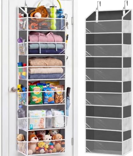 Ofiray-home Over Door Organizer with 6 Large Pockets