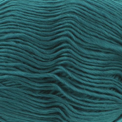 Loops & Threads Facets Yarn - Yarn for Knitting, Crochet, Weaving, and Arts & Crafts - Green & Blue, Acrylic, 3.5 oz