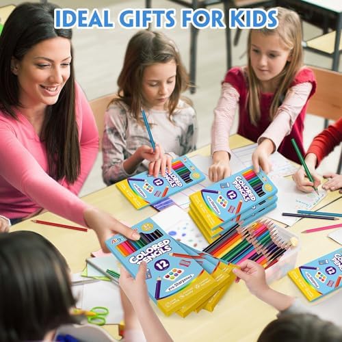 125 Pack Colored Pencils Bulk, Color Pencils for Kids Classroom, 1500 Count