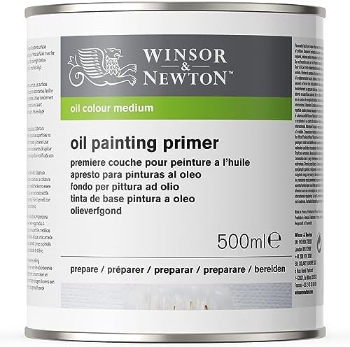 Winsor & Newton Oil Painting Primer, 500ml (16.9-oz) Tin