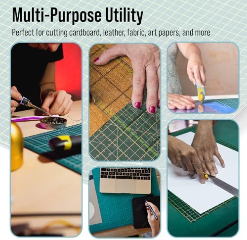 Adir Corp. Professional Self Reversible Healing Cutting Mat, 36 by 48-Inch, Green/Black