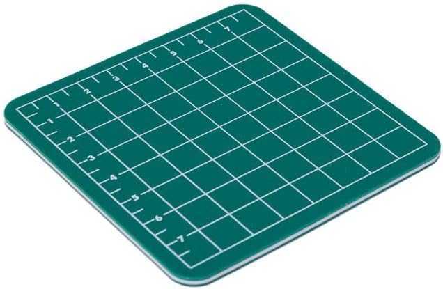 Huron Precision Self-Healing Cutting Mat 3.5 x 3.5 (mini) for Crafts, Hobbies, Sewing, and Scrapbooking (1/5/25/100 pc) (100pc)