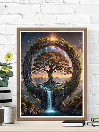 Xylogist Tree of Life Diamond Art Kits for Adults 12X16Inch