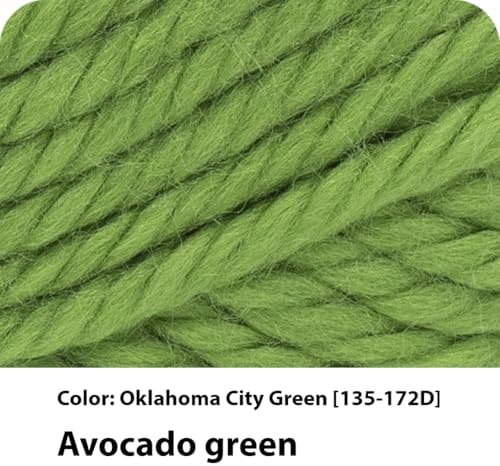 Lion Brand Yarn Hometown Yarn, Super-Bulky Yarn for Knitting, Crocheting, and Crafting, 3 Pack, Sonoma City Green