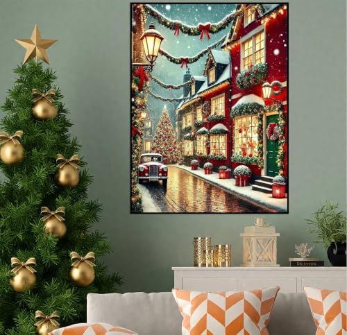 Christmas Diamond Art Kits for Adults, Diamond Art Painting Kits for Adults