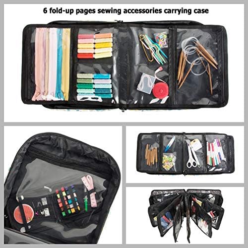 PACMAXI Sewing Accessories Storage Bag, Knitting, Craft Tools
