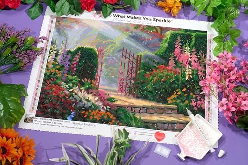 DIAMOND ART CLUB Garden of Grace Diamond Art Kits for Adults