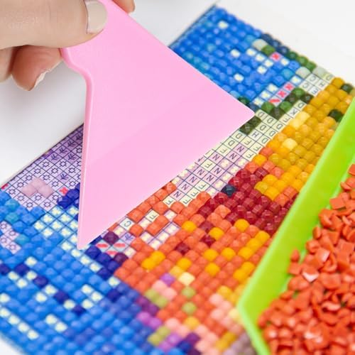 2pcs Diamond-Paint Art Aligning Tool Diamond-Paint Fix Tool Dimond Arts Supplies Kits Diamond Art Repair Accessories for DIY Diamond-Paints Kits Diamond-Paints Supplies