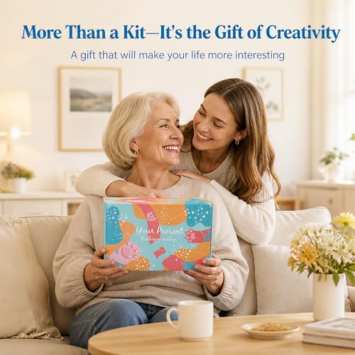 Ifasilty 2026 Upgraded Embroidery Stitch Book Kit with 11"x7.8"