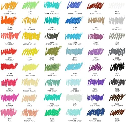 Artecho Oil Pastels Set of 48 Colors (10 x 70 mm) | Soft Oil Pastels, For Art Painting, Drawing, Blending, For Artists, Beginners, Students, Teachers
