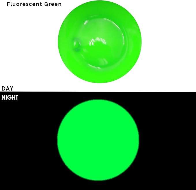 Artecho Green Glow in the Dark Acrylic Paint 500ml / 17oz Large Bottle