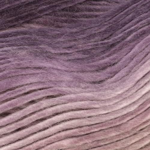 Loops & Threads Facets Yarn - Yarn for Knitting, Crochet, Weaving, and Arts & Crafts - Purple, Acrylic, 3.5 oz